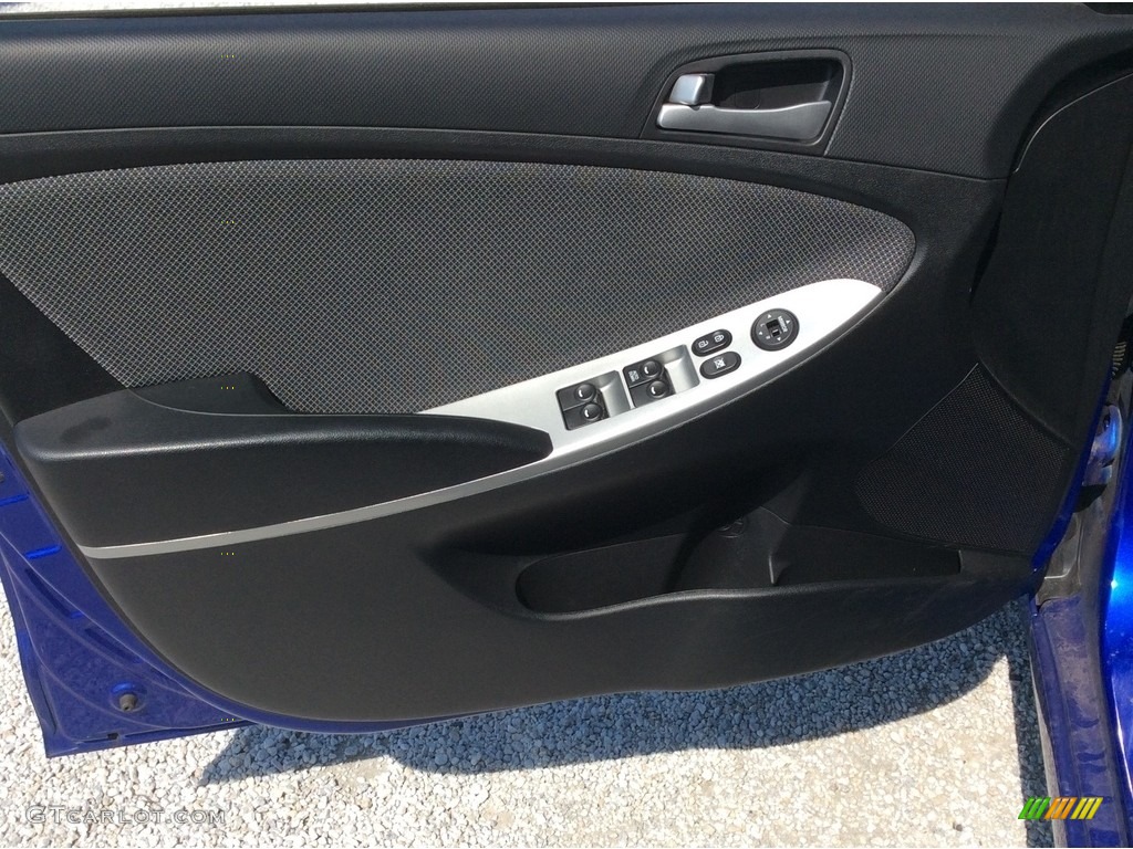 2013 Accent GS 5 Door - Marathon Blue / Gray photo #7