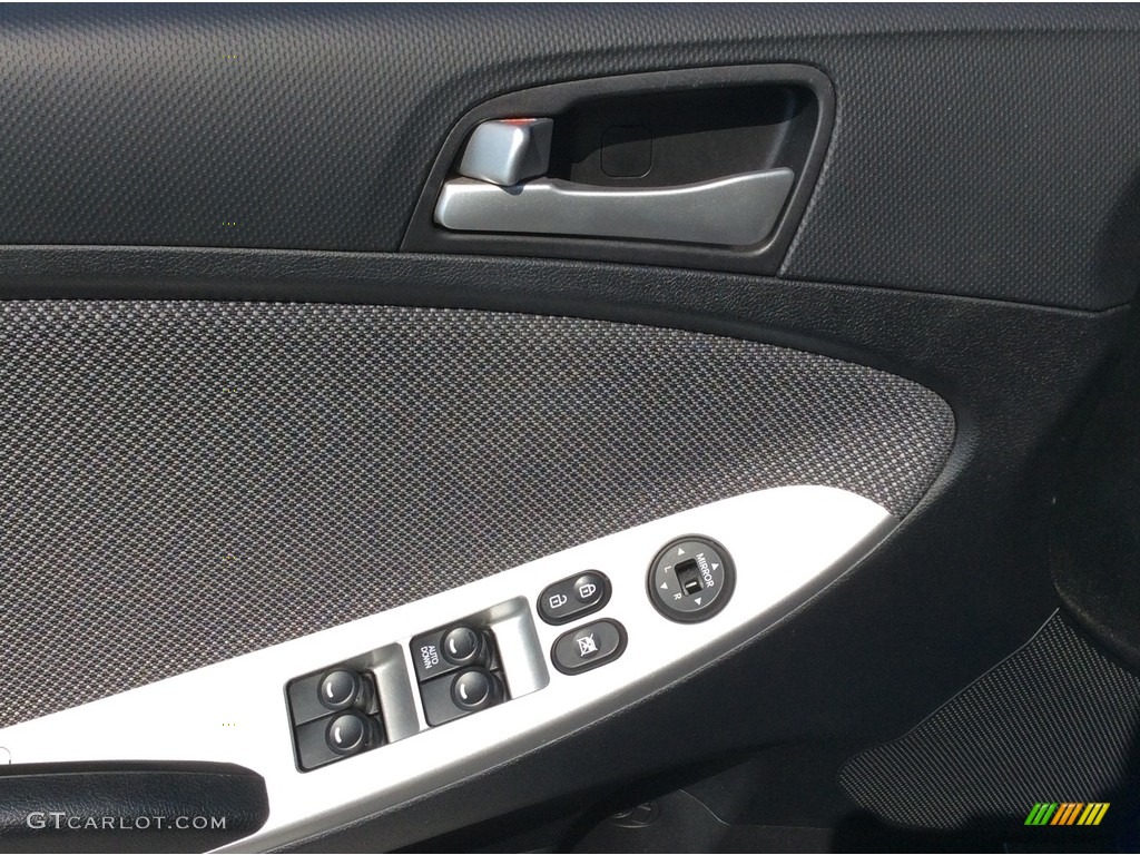 2013 Accent GS 5 Door - Marathon Blue / Gray photo #8