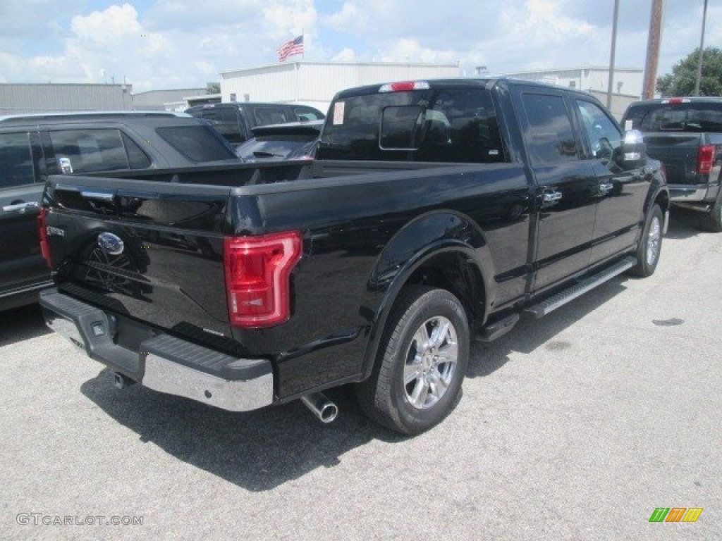 2016 F150 Lariat SuperCrew - Shadow Black / Black photo #5