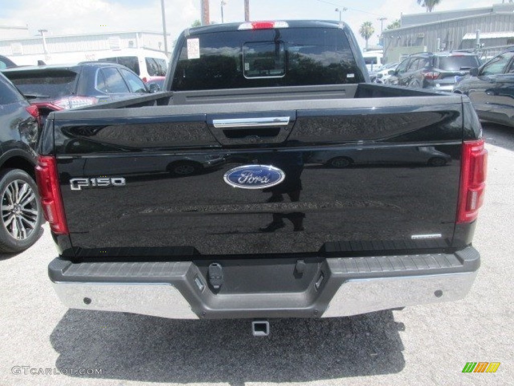 2016 F150 Lariat SuperCrew - Shadow Black / Black photo #7