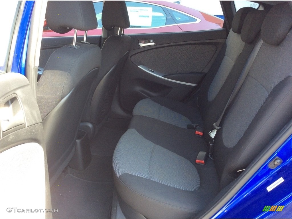 2013 Accent GS 5 Door - Marathon Blue / Gray photo #18