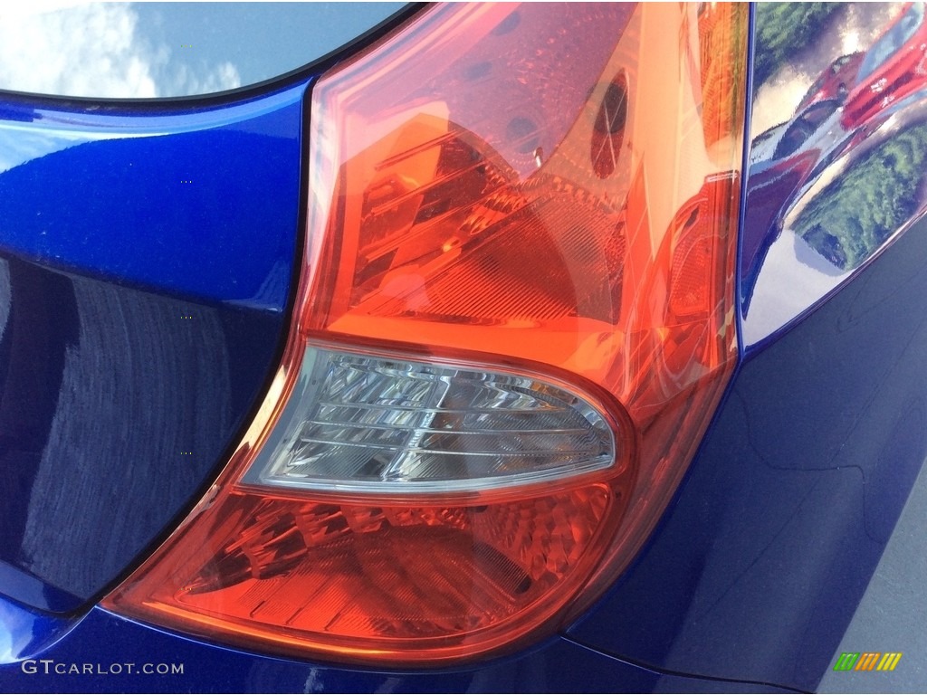 2013 Accent GS 5 Door - Marathon Blue / Gray photo #20