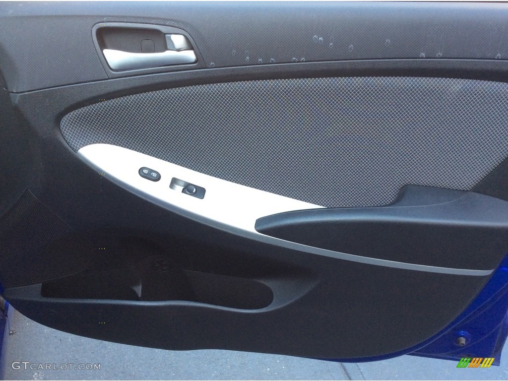 2013 Accent GS 5 Door - Marathon Blue / Gray photo #22