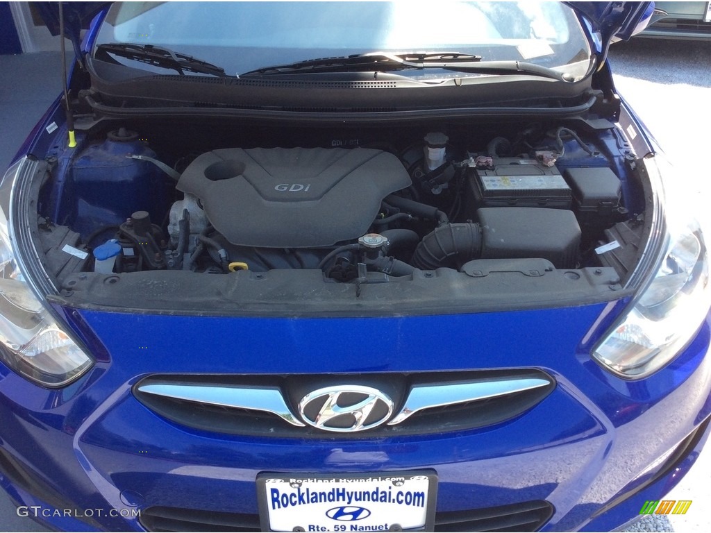2013 Accent GS 5 Door - Marathon Blue / Gray photo #27