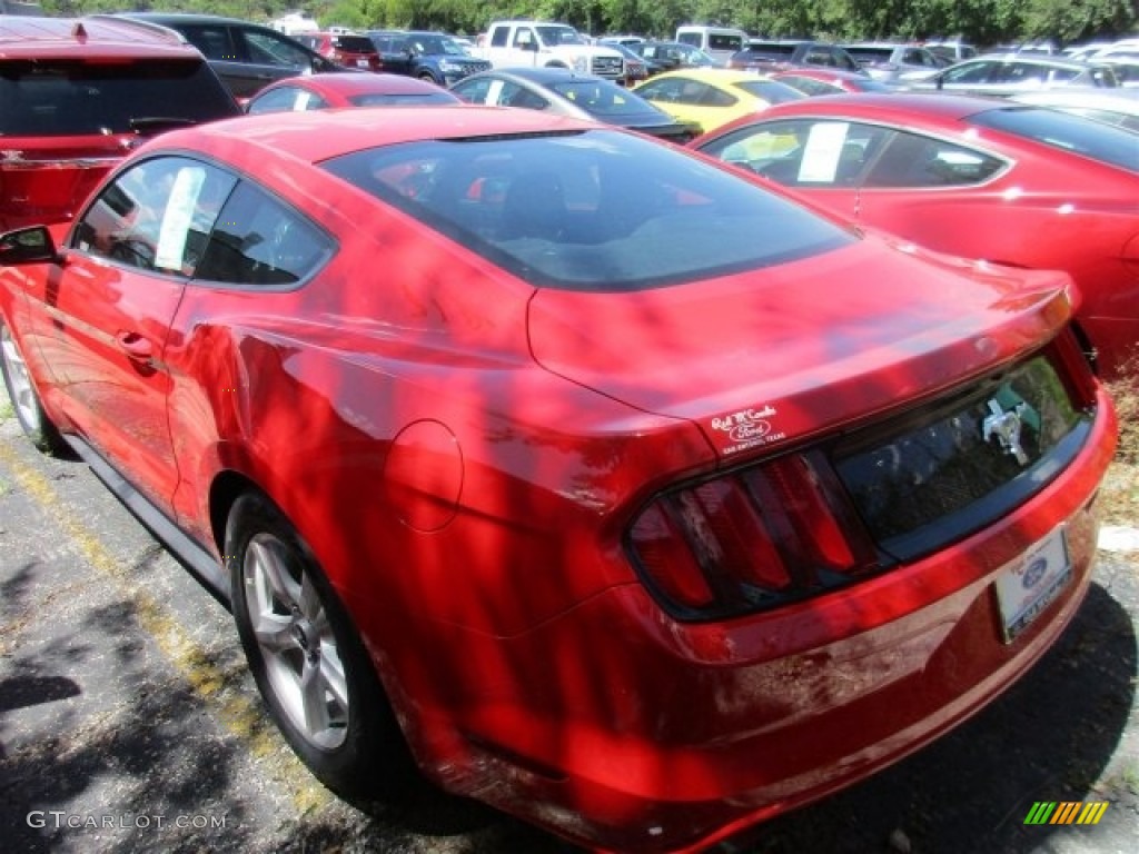 2016 Mustang V6 Coupe - Race Red / Ebony photo #4