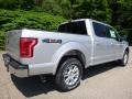 2016 Ingot Silver Ford F150 Lariat SuperCrew 4x4  photo #2