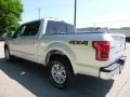 2016 Ingot Silver Ford F150 Lariat SuperCrew 4x4  photo #4