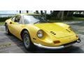 1972 Yellow Ferrari Dino 246 GT  photo #7