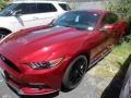 2016 Ruby Red Metallic Ford Mustang EcoBoost Coupe  photo #2