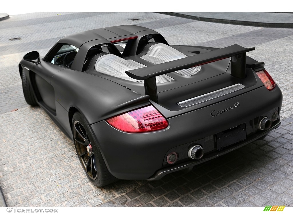 2005 Carrera GT  - Black / Dark Grey Natural Leather photo #4