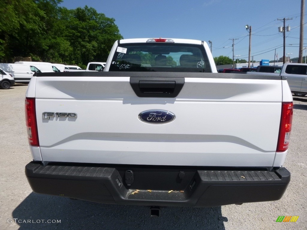 2016 F150 XL Regular Cab 4x4 - Oxford White / Medium Earth Gray photo #5