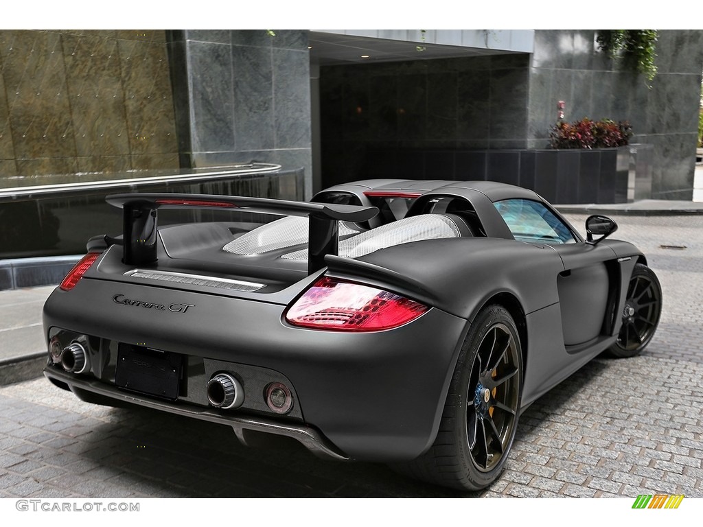 Black 2005 Porsche Carrera GT Standard Carrera GT Model Exterior Photo #113861951