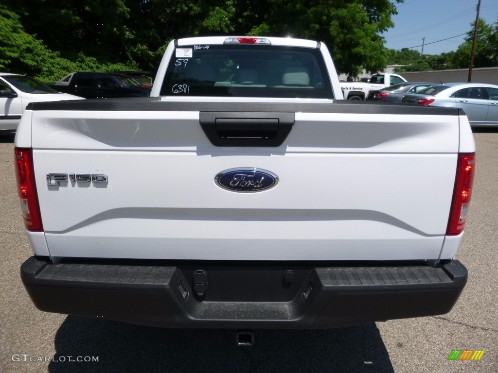 2016 F150 XL Regular Cab - Oxford White / Medium Earth Gray photo #5