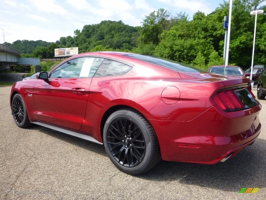 2016 Mustang GT Coupe - Ruby Red Metallic / Ebony photo #4