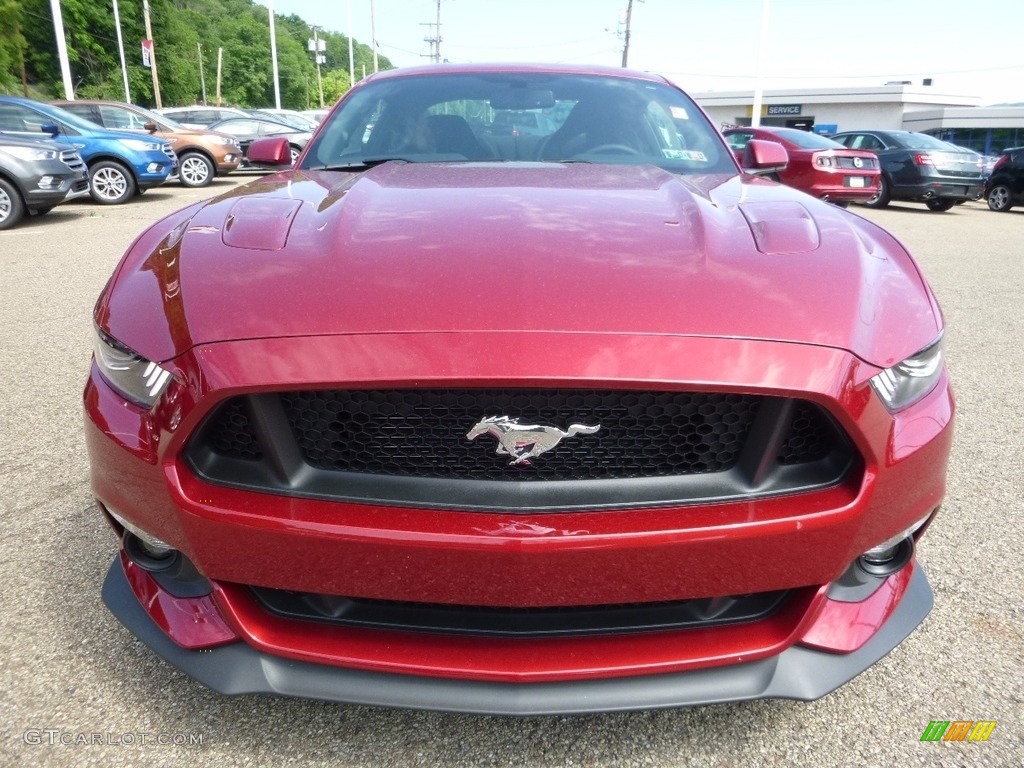 2016 Mustang GT Coupe - Ruby Red Metallic / Ebony photo #7