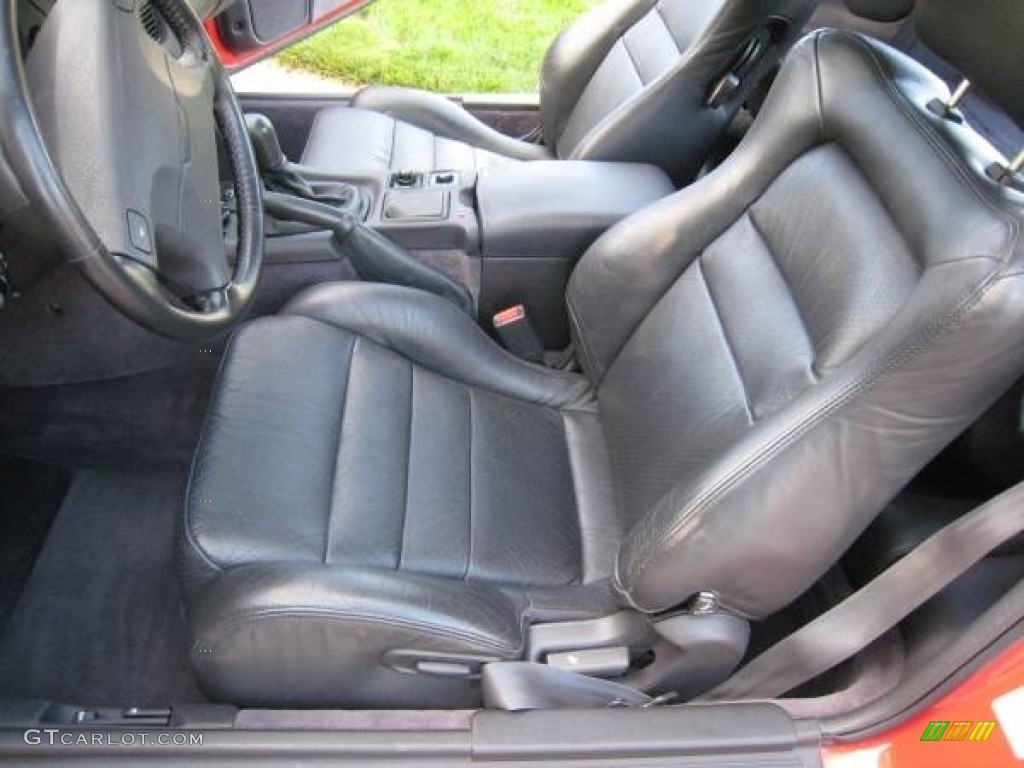 Black Interior 1992 Mitsubishi 3000GT VR-4 Turbo Coupe Photo #113863561