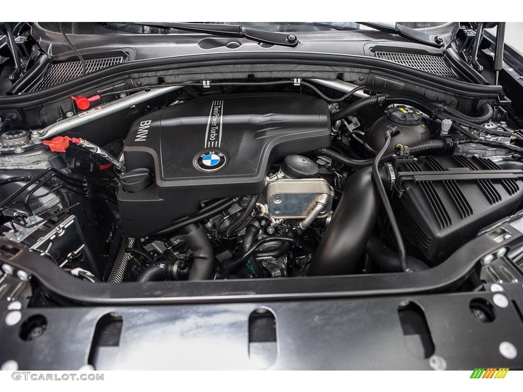 2017 BMW X3 xDrive28i 2.0 Liter TwinPower Turbocharged DI DOHC 16-Valve VVT 4 Cylinder Engine Photo #113863564