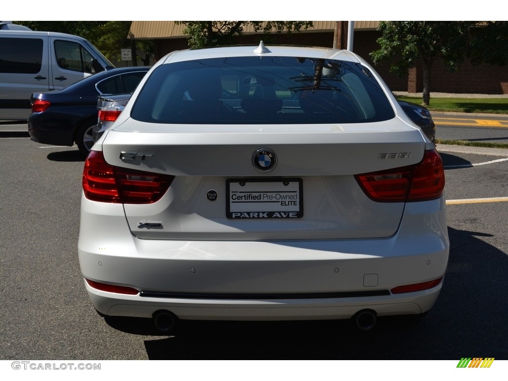 2016 3 Series 335i xDrive Gran Turismo - Mineral White Metallic / Coral Red photo #4