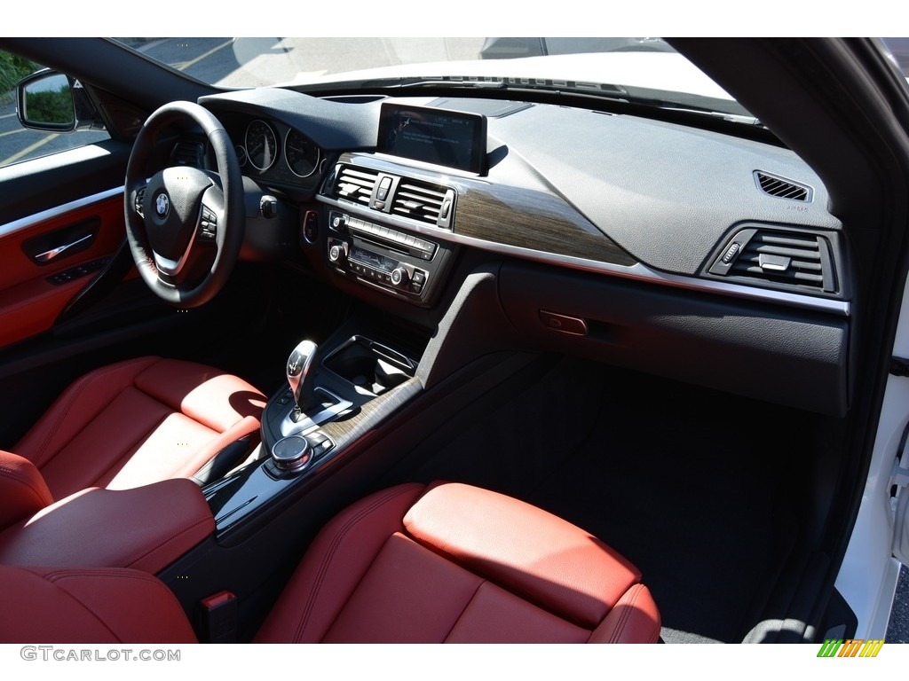 2016 3 Series 335i xDrive Gran Turismo - Mineral White Metallic / Coral Red photo #28
