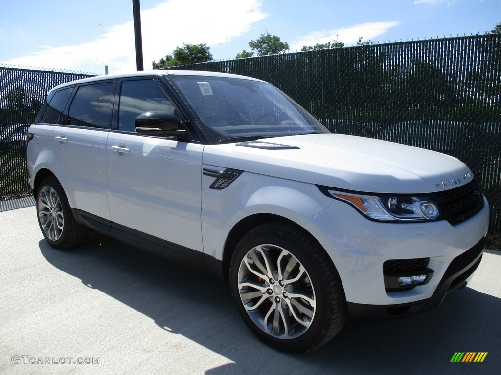 2016 Range Rover Sport Supercharged - Yulong White Metallic / Ebony/Ivory photo #1