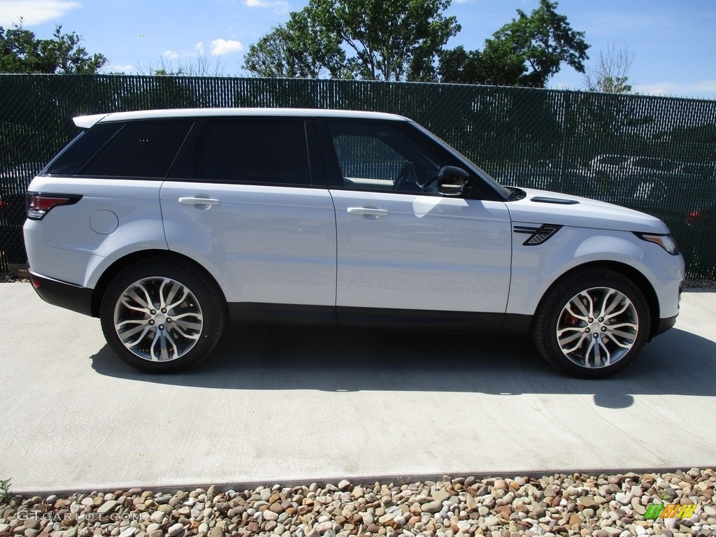 2016 Range Rover Sport Supercharged - Yulong White Metallic / Ebony/Ivory photo #2