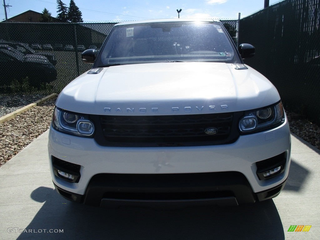 2016 Range Rover Sport Supercharged - Yulong White Metallic / Ebony/Ivory photo #6