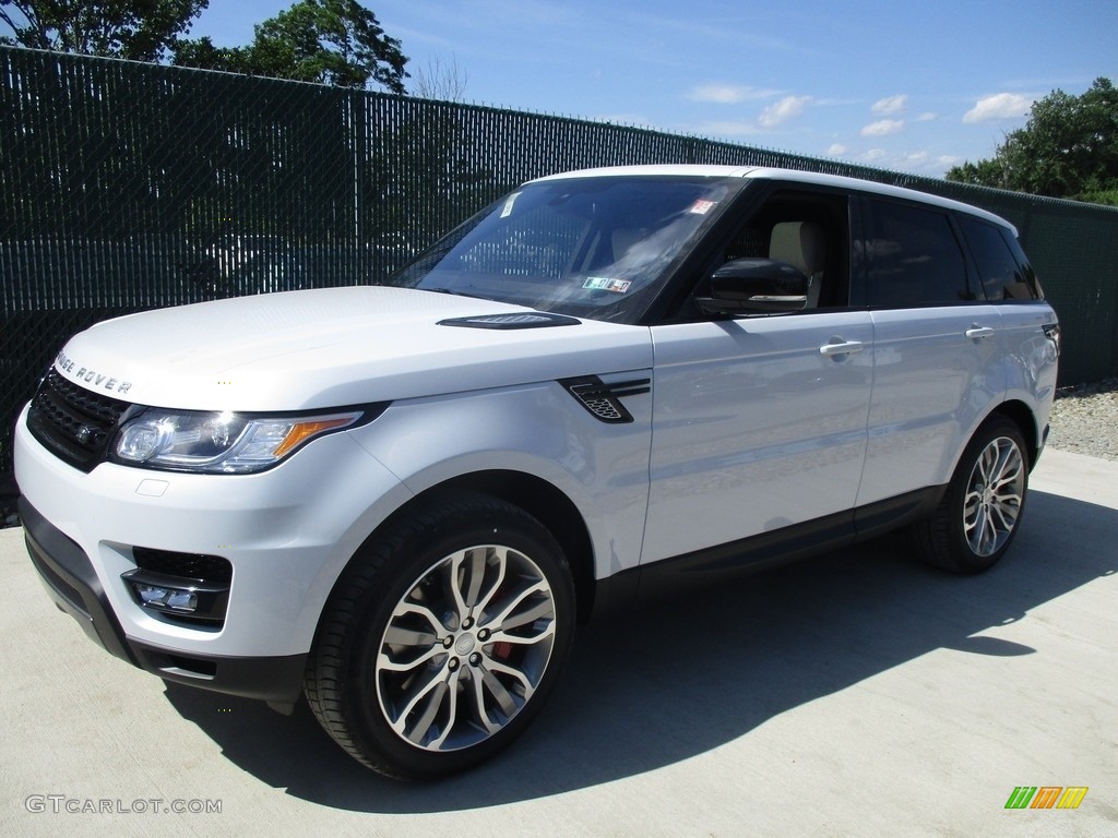 2016 Range Rover Sport Supercharged - Yulong White Metallic / Ebony/Ivory photo #8