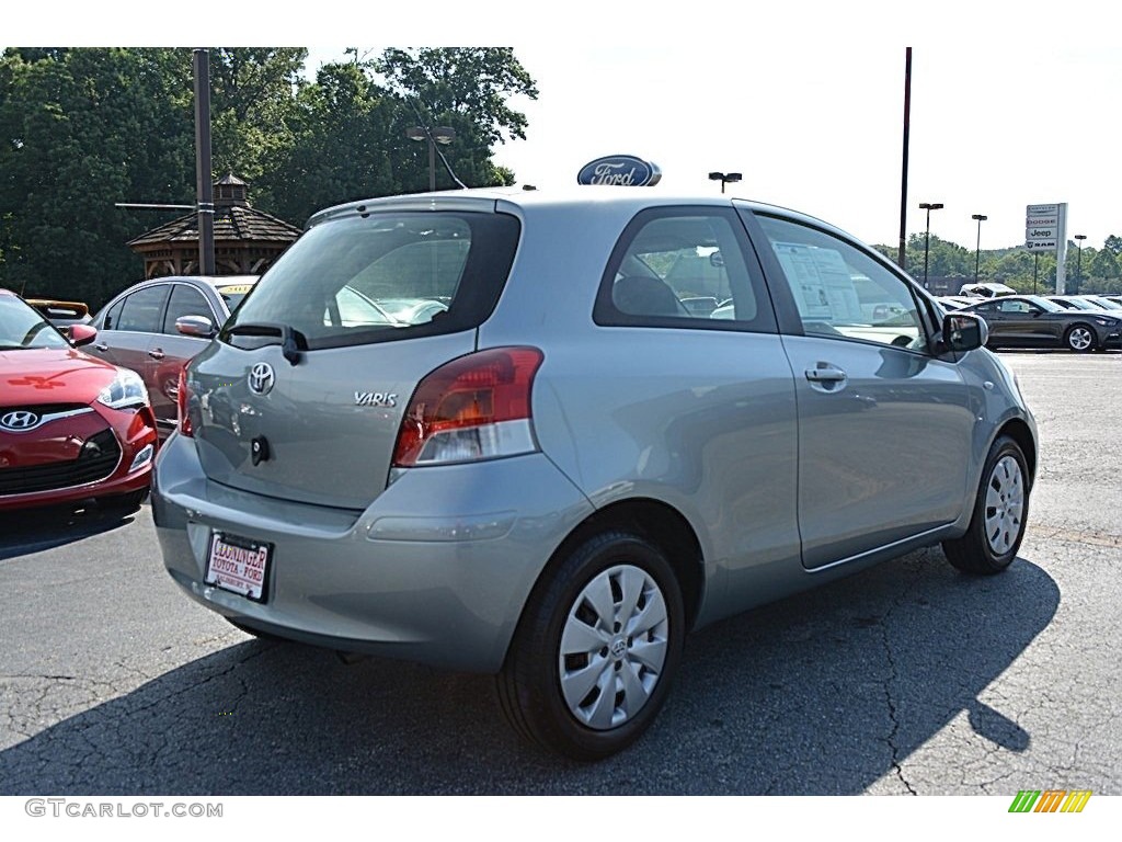 2011 Yaris 3 Door Liftback - Meteorite Metallic / Dark Charcoal photo #3