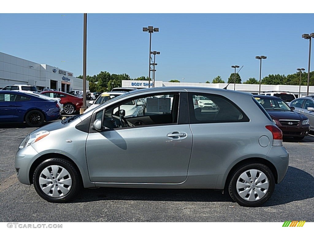 2011 Yaris 3 Door Liftback - Meteorite Metallic / Dark Charcoal photo #6