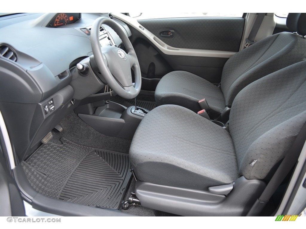 2011 Yaris 3 Door Liftback - Meteorite Metallic / Dark Charcoal photo #9