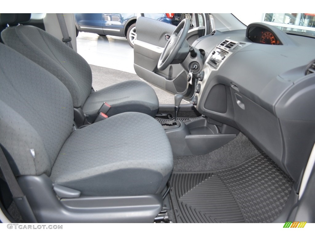 2011 Yaris 3 Door Liftback - Meteorite Metallic / Dark Charcoal photo #13