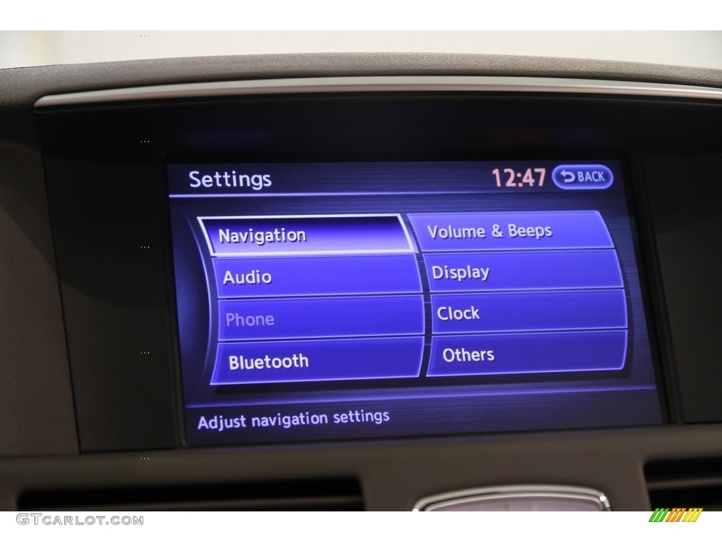 2011 M 37x AWD Sedan - Moonlight White / Wheat photo #12