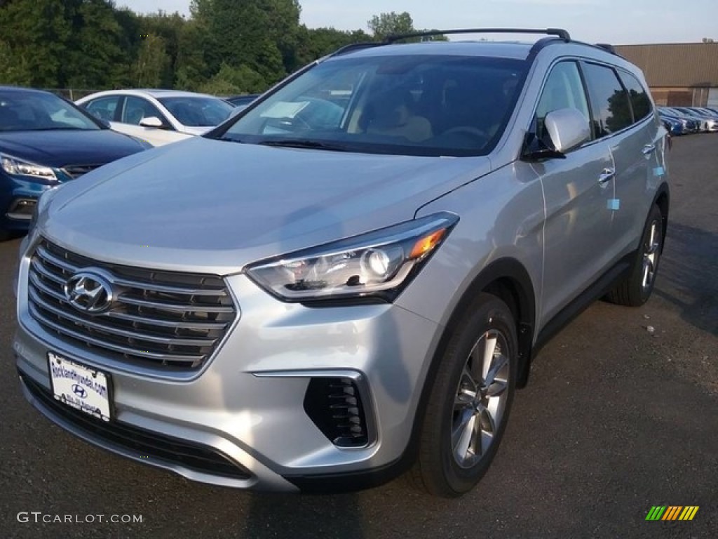 2017 Santa Fe SE AWD - Circuit Silver / Gray photo #1