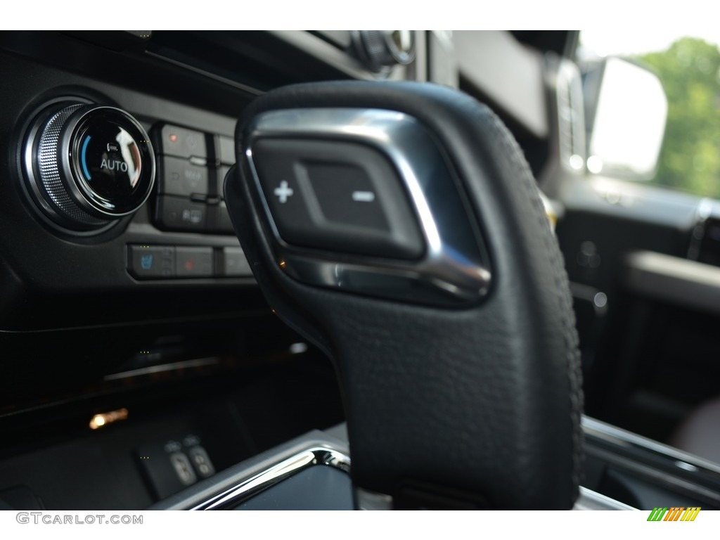 2016 F150 Platinum SuperCrew 4x4 - Shadow Black / Platinum Brunello photo #21