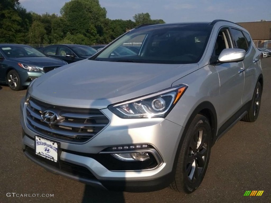 2017 Santa Fe Sport 2.0T Ulitimate AWD - Sparkling Silver / Black photo #1