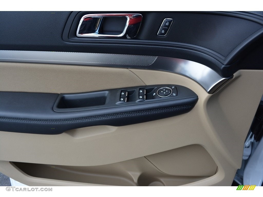 2016 Explorer FWD - Oxford White / Medium Light Camel photo #5