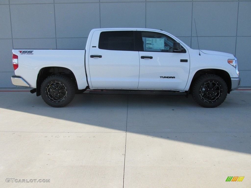 2016 Tundra SR5 CrewMax 4x4 - Super White / Graphite photo #3