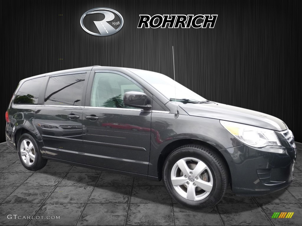 2011 Routan SEL - Twilight Gray Metallic / Aero Gray photo #1