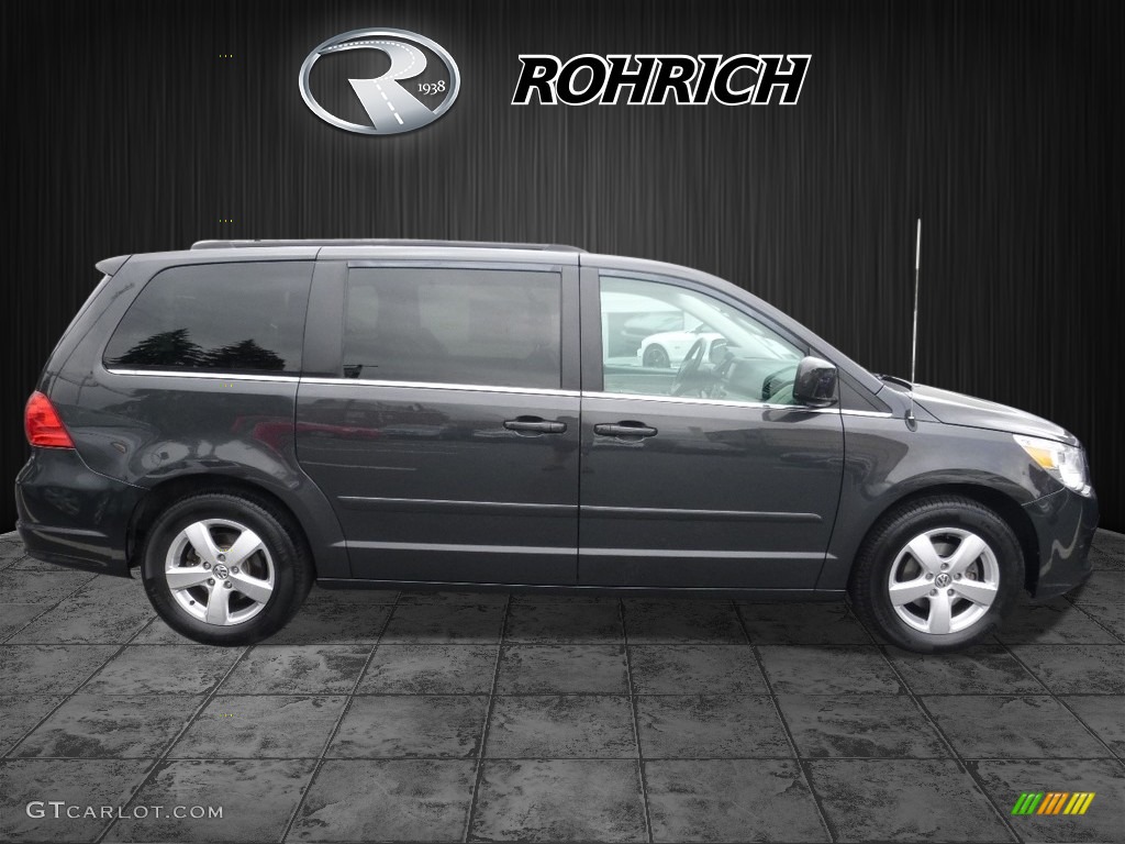 2011 Routan SEL - Twilight Gray Metallic / Aero Gray photo #2