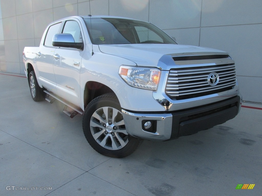 Super White Toyota Tundra