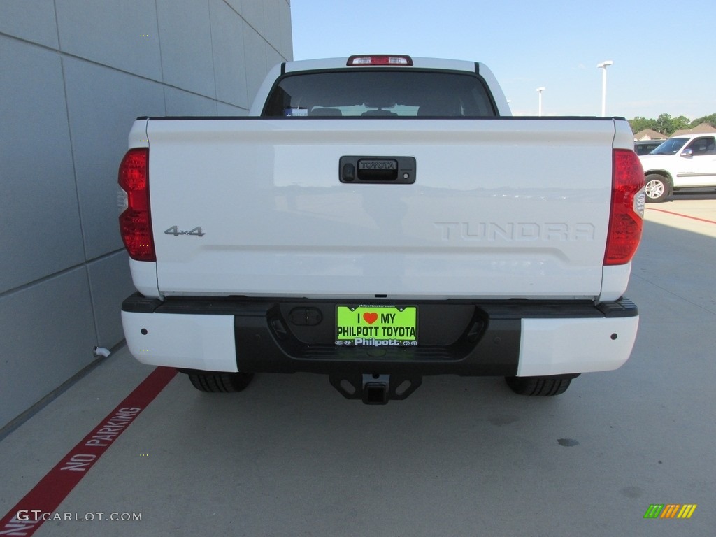 2016 Tundra Limited CrewMax 4x4 - Super White / Black photo #5