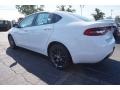 2016 Bright White Dodge Dart SE  photo #2