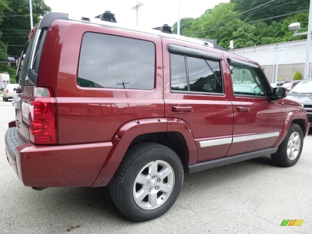 2007 Commander Overland 4x4 - Red Rock Pearl / Dark Khaki/Light Graystone photo #4