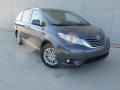 Shoreline Blue Pearl 2016 Toyota Sienna XLE