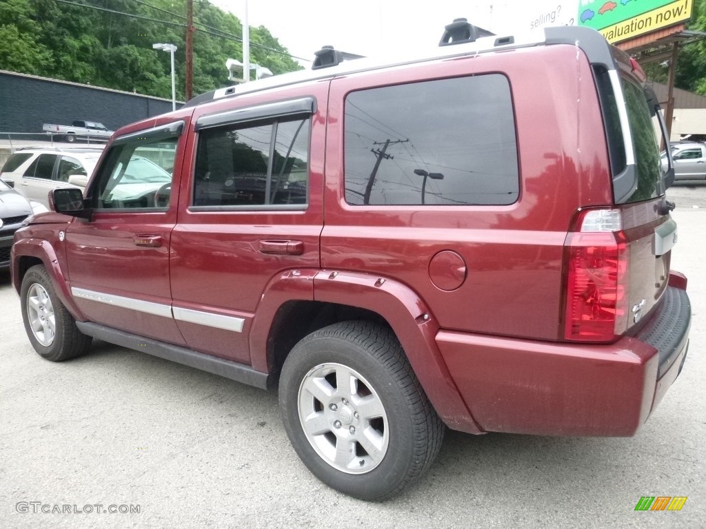 2007 Commander Overland 4x4 - Red Rock Pearl / Dark Khaki/Light Graystone photo #6