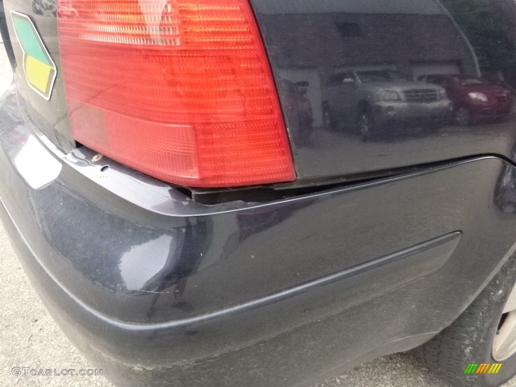 2000 Jetta GLS Sedan - Atlantic Blue Pearl / Black photo #9