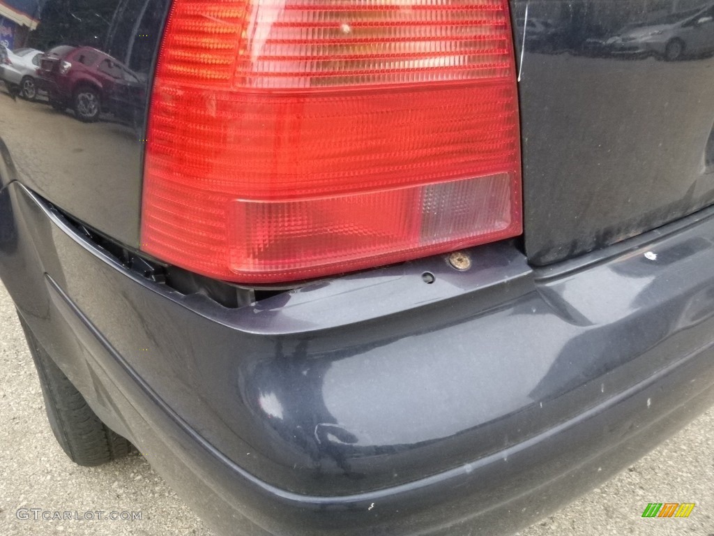 2000 Jetta GLS Sedan - Atlantic Blue Pearl / Black photo #12