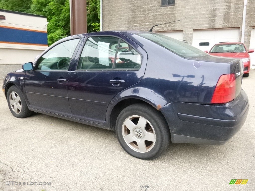 2000 Jetta GLS Sedan - Atlantic Blue Pearl / Black photo #13