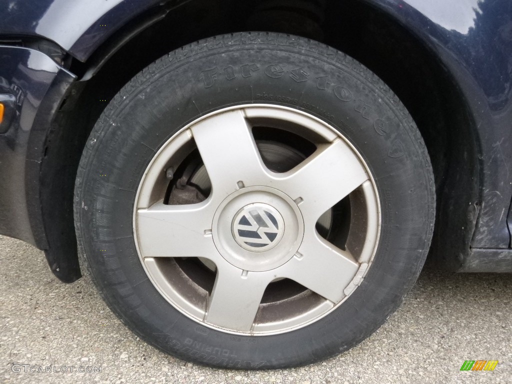 2000 Jetta GLS Sedan - Atlantic Blue Pearl / Black photo #18