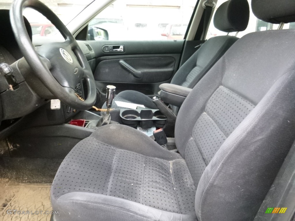 2000 Jetta GLS Sedan - Atlantic Blue Pearl / Black photo #19